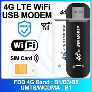 4G LTE Wireless Router USB Dongle 150Mbps Modem Stick Mobile Broadband Sim Card Wireless WiFi Adapter 4G Card Router Home Office