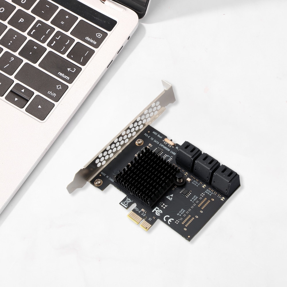 Mining 20/16/12/6 Ports SATA 6Gb to PCI Express Controller for PC Expansion Card PCIe to SATA III Converter PCIE Riser Adapter