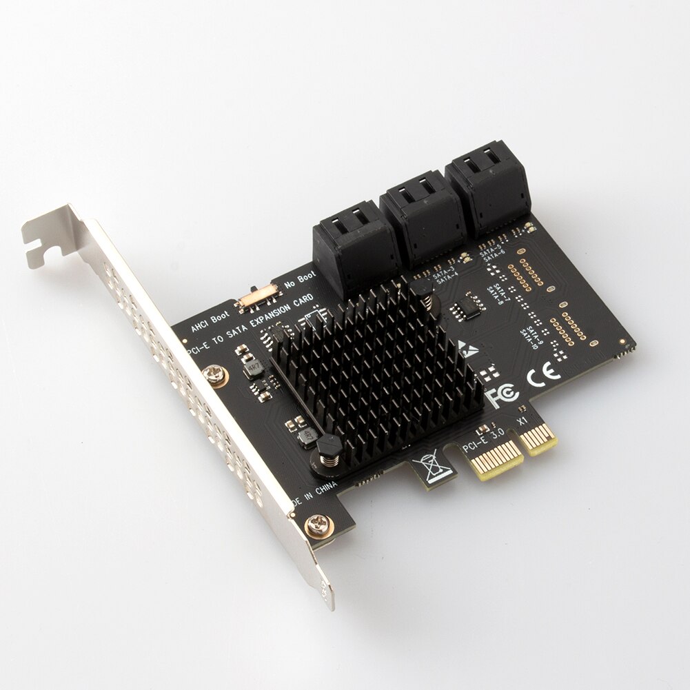 Mining 20/16/12/6 Ports SATA 6Gb to PCI Express Controller for PC Expansion Card PCIe to SATA III Converter PCIE Riser Adapter