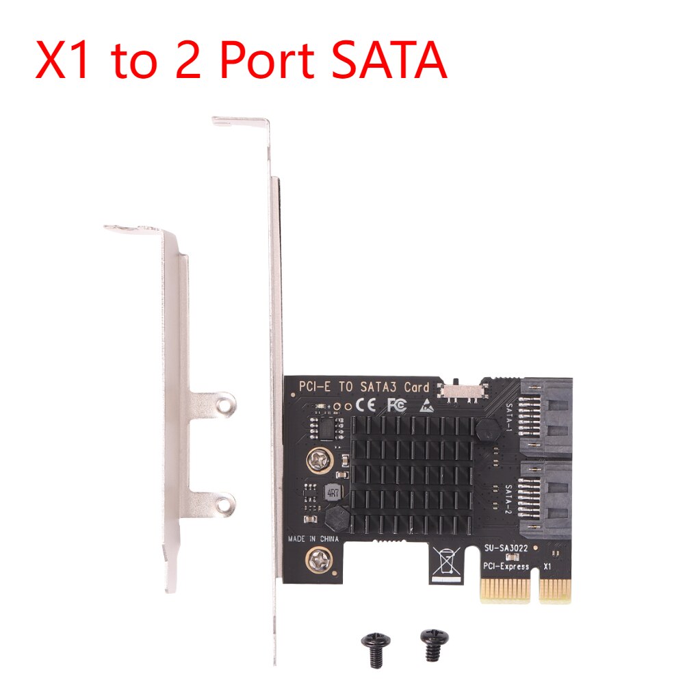 X1 to 2 Port SATA