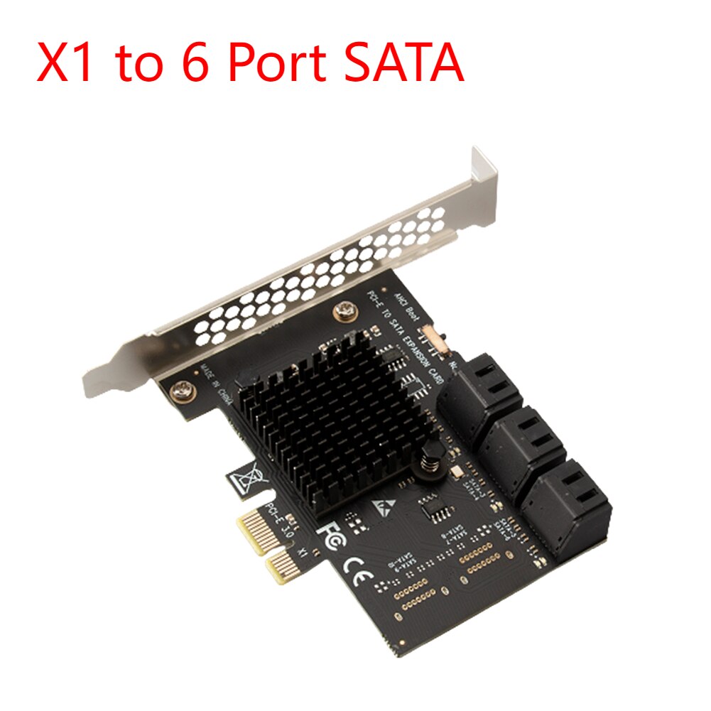 X1 to 6 Port SATA