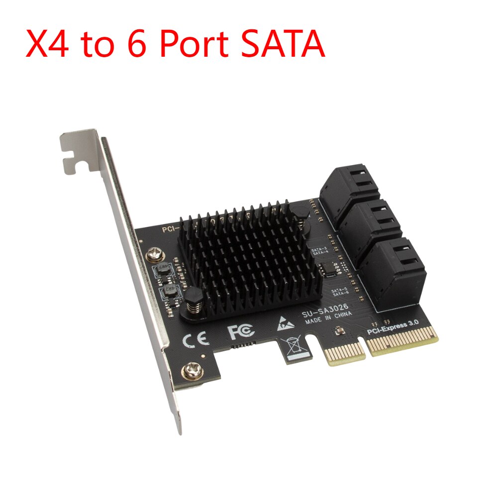 X4 to 6 Port SATA