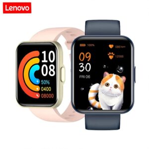 Lenovo New Smart Watch 1.69inch HD Full-touch Bluetooth Call Smartwatch Heart Rate Sleep Monitor Watches PK Xiaomi Redmi Watch 2