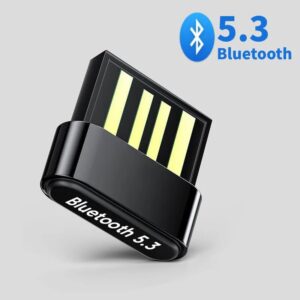 USB Bluetooth 5.3 4.0 Adapter Receiver BT5.3 Dongle for PC Wireless Mouse Bluetooth Earphone Headset Speaker Laptop Computer
