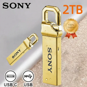 SONY 2TB 1TB Metal Flash Drive Super High Speed Transfer U Disk Drive Usb 3.2 Waterproof Type-C USB Memoria For Cellphone PC