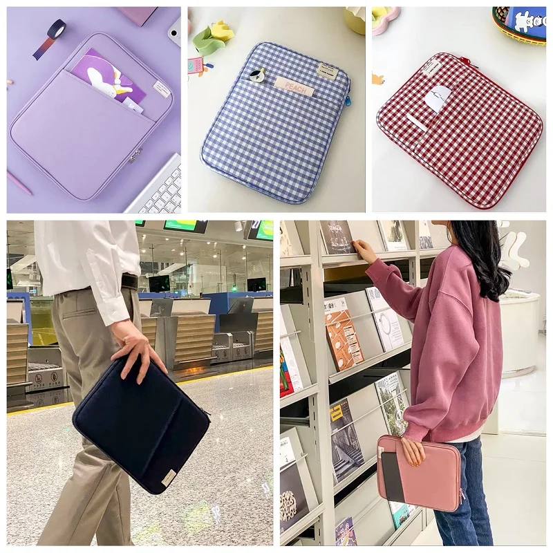 Tablet Bag 9-11inch For iPad Air4 5 Pro 11 10.9  iPad Case 10.5 inch For XiaoMi 5 Samsung Huawei Lenovo Shockproof Pouch Bags