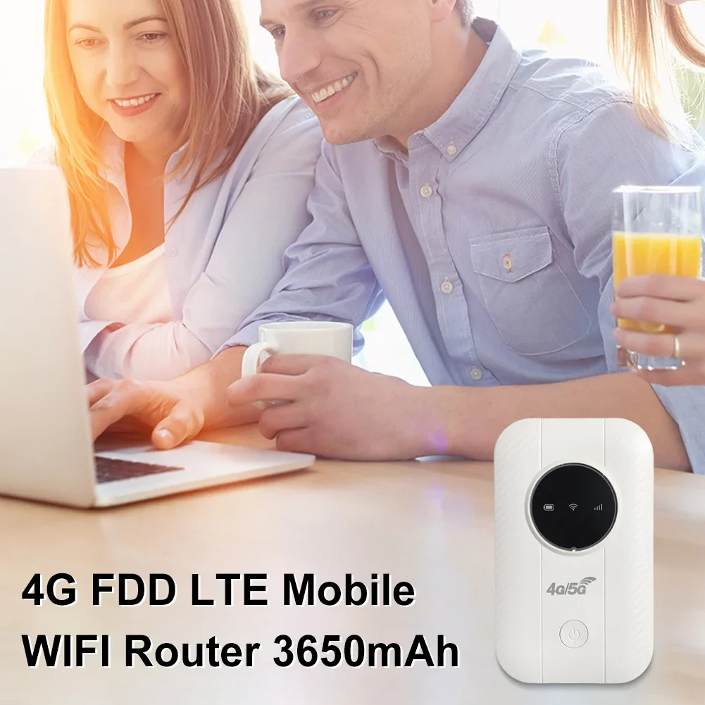 150Mbps 4G LTE Wireless Router Portable WiFi Hotspot 3600mAh Wide Coverage 4G Sim Card Pocket WiFi Router Wireless Modem - Image 3