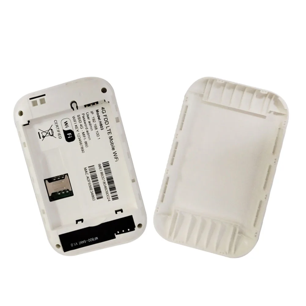 150Mbps 4G LTE Wireless Router Portable WiFi Hotspot 3600mAh Wide Coverage 4G Sim Card Pocket WiFi Router Wireless Modem