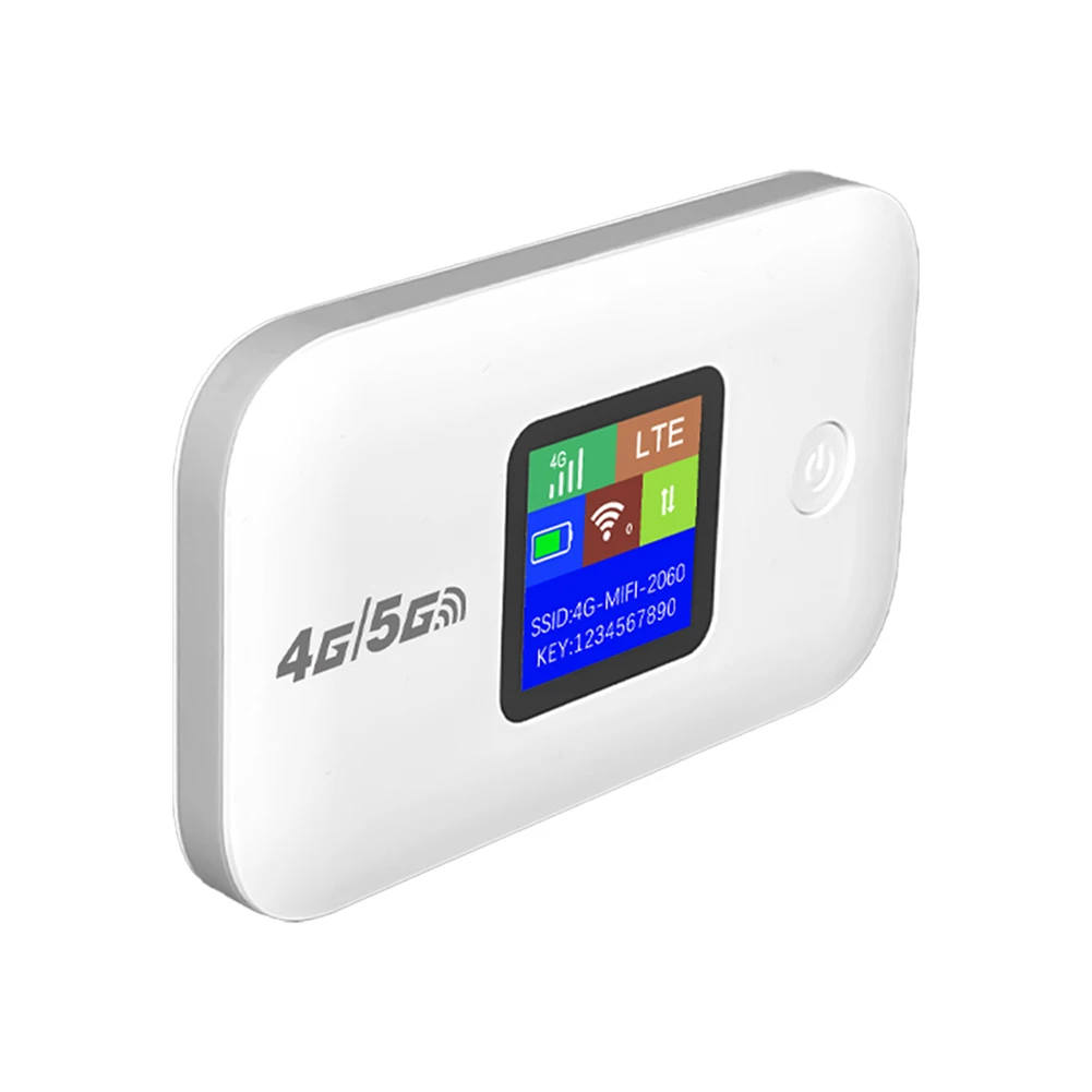 4G/5G Mobile WIFI Router 150Mbps 4G LTE Wireless Router 3500mA Portable Pocket MiFi Modem with Sim Card Slot Mobile WiFi Hotspot