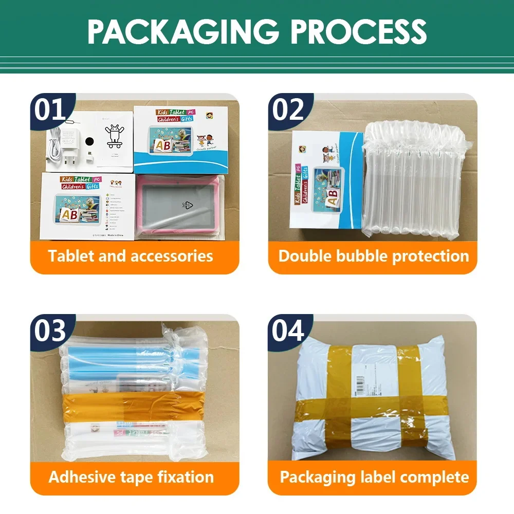 7 Inch Kids Tablet PC with Android 13 Quad Core 4GB RAM 64GB ROM Educational Learning Children's Favorite Cheap Simple Design