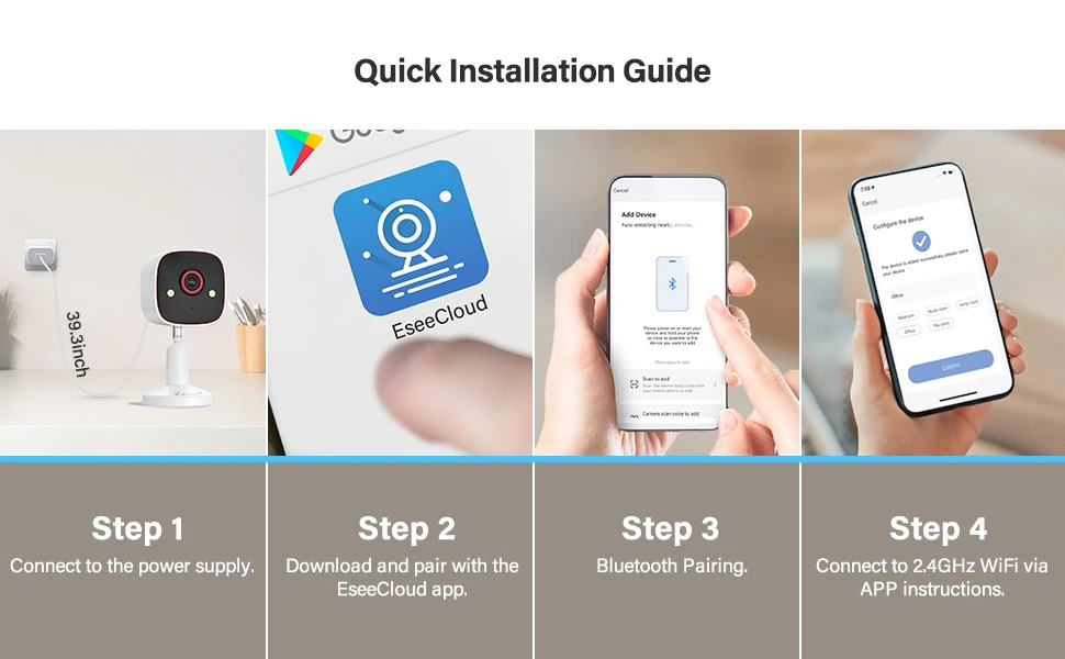 Jennov Outdoor/Indoor Security Cameras 5Ghz/2.4Ghz, 2K HD Wireless WiFi/Pet Dog Cat Baby Monitor Camera for Home Security IP66 Jennov Outdoor/Indoor Security Cameras 5Ghz/2.4Ghz, 2K HD Wireless WiFi/Pet Dog Cat Baby Monitor Camera for Home Security IP66