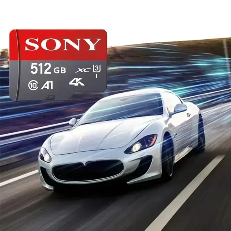 Sony High Speed 2TB 1TB Micro SD Card For DJI Drones Phone PS4 Nintendo Switch Class 10 Memory Storage TF Card 512GB 256GB