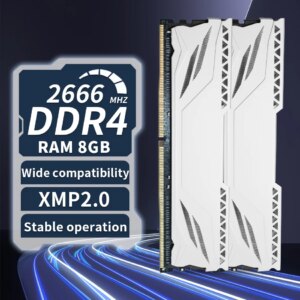 ENVINDA Memoria Ram DDR4 8gb 16gb 2666mhz 3200mhz DDR4 Desktop Memory 288pin Udimm XMP2.0 Heatsink for Motherboar