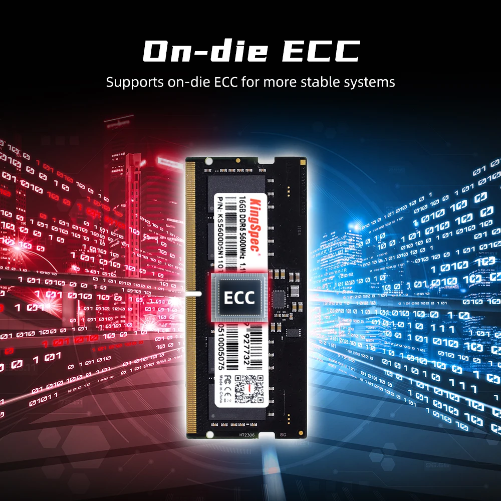 KingSpec DDR5 4800MHz 5600MHz Memory Ram DDR4 8GB 16GB 3200MHz SODIMM Memoria 4gb Notebook 3200 mhz Memoria Module for Laptop