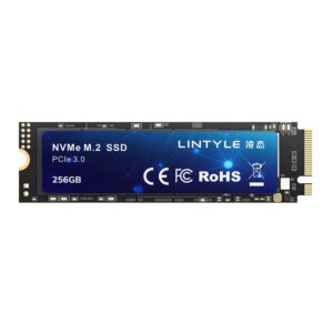 LINTYLE NVME M.2 PCIe 3.0 SSD 256GB Gen3*4 Solid State Drive 2280 Internal Hard Disk HDD for Laptop Desktop
