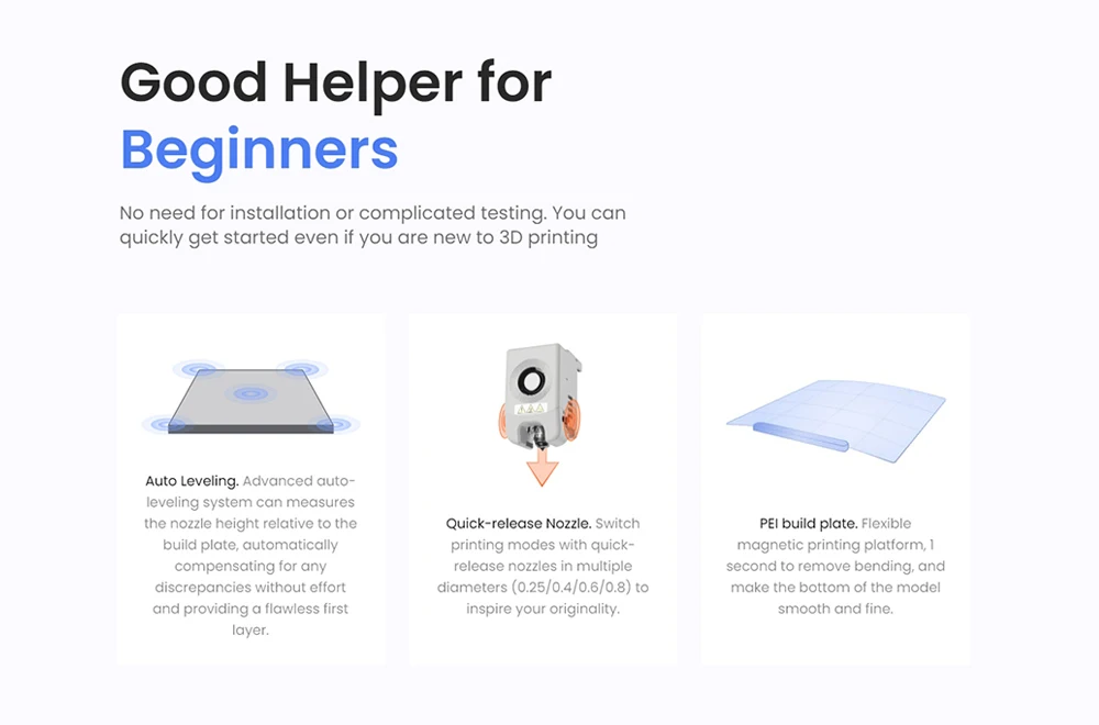 Flashforge Adventurer 5M 3d Printer High Speed Full-auto Leveling Direct Extruder Flexible PEI Plate Power Loss Recovery Flashforge Adventurer 5M 3d Printer High Speed Full-auto Leveling Direct Extruder Flexible PEI Plate Power Loss Recovery