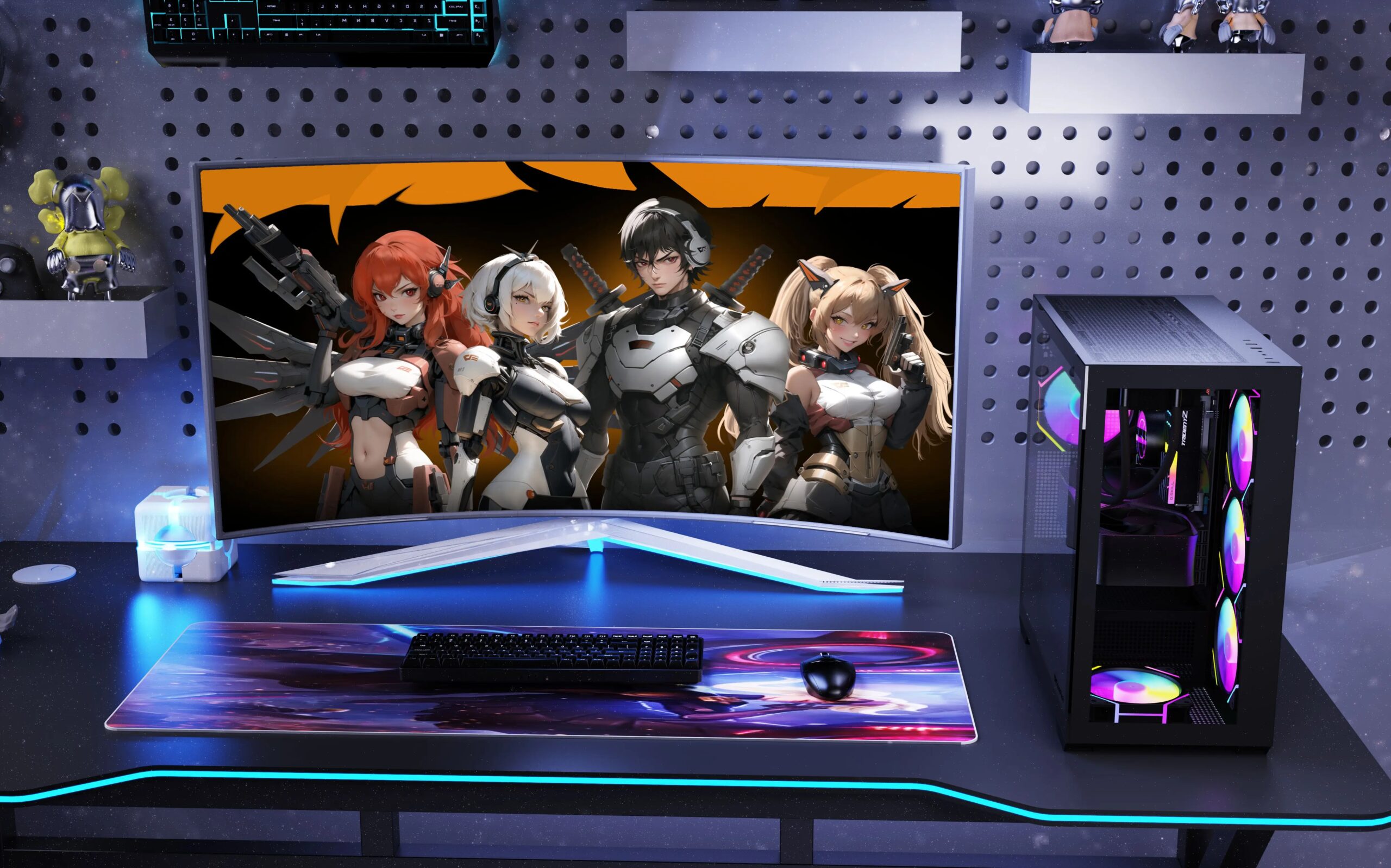 Aigo AM12 Rgb Fan Ventoinha PC Controladora 120mm Computer Case Fan Kit 6pin Water Cooler CPU Cooling Fans Argb 12cm Ventilador