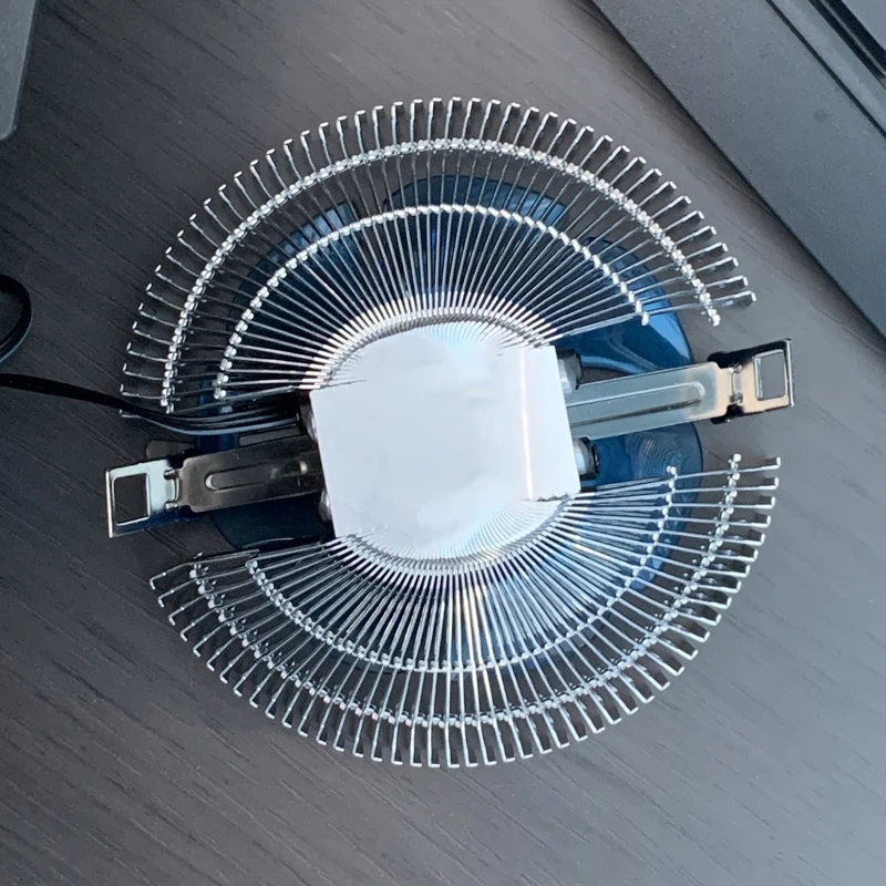 CPU Air-cooled Cooler LED Cooling Fan for Intel LGA 1151 1150 1155 1156 1700 1366 1200 X79 X99 2011 AMD AM3 AM4 AM5 Ventilador