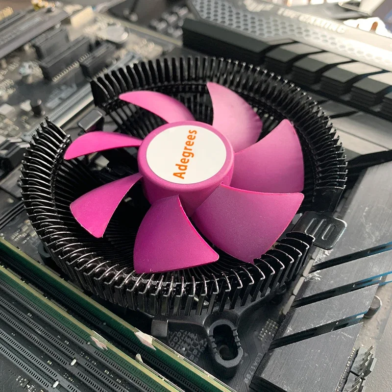 X99 CPU Air Cooler 3PIN/4PIN PC Processor Cooling fan for Intel 2011 1700 1200 1150 1155 1156 X79 AMD AM2 AM3 AM4 AM5 Ventilador