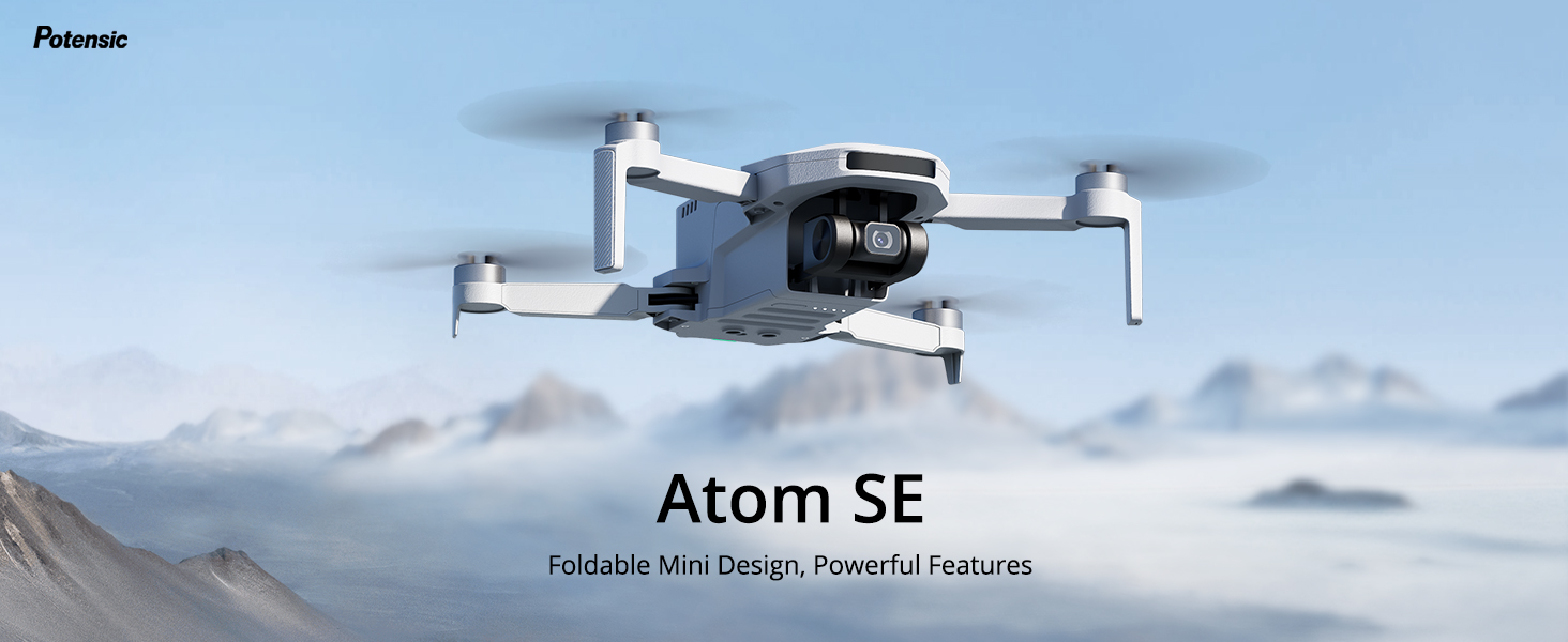 Potensic C0 Single Axis Gimbal 4K GPS Drones Professional Under 249g Max 4-KM for Adults and Beginners ATOM SE