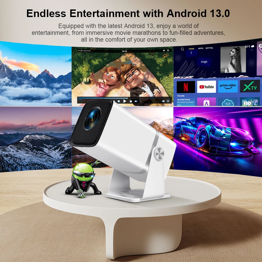 ThundeaL 4K Full HD Projector FHD TD80W Android WiFi 3D Home Theater TD80 Portable Beam Projector Meeting Video Movie PK HY320 ThundeaL 4K Full HD Projector FHD TD80W Android WiFi 3D Home Theater TD80 Portable Beam Projector Meeting Video Movie PK HY320