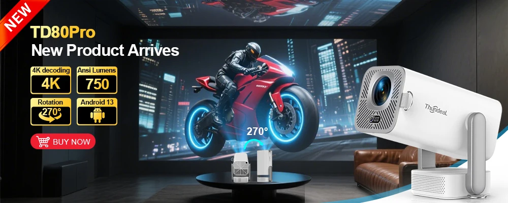 ThundeaL 4K Full HD Projector FHD TD80W Android WiFi 3D Home Theater TD80 Portable Beam Projector Meeting Video Movie PK HY320 ThundeaL 4K Full HD Projector FHD TD80W Android WiFi 3D Home Theater TD80 Portable Beam Projector Meeting Video Movie PK HY320