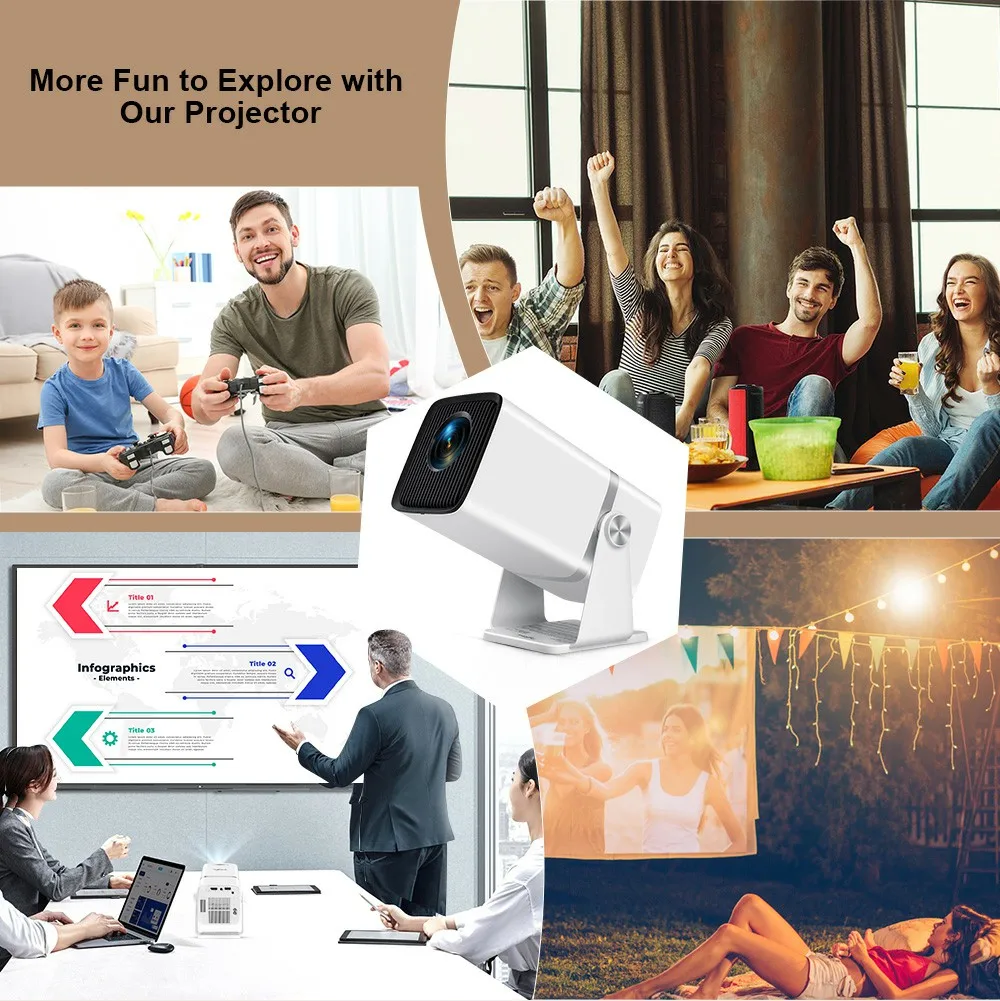 ThundeaL 4K Full HD Projector FHD TD80W Android WiFi 3D Home Theater TD80 Portable Beam Projector Meeting Video Movie PK HY320 ThundeaL 4K Full HD Projector FHD TD80W Android WiFi 3D Home Theater TD80 Portable Beam Projector Meeting Video Movie PK HY320