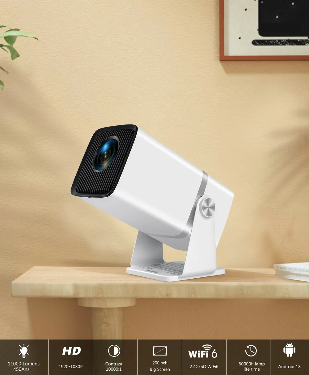 ThundeaL 4K Full HD Projector FHD TD80W Android WiFi 3D Home Theater TD80 Portable Beam Projector Meeting Video Movie PK HY320 ThundeaL 4K Full HD Projector FHD TD80W Android WiFi 3D Home Theater TD80 Portable Beam Projector Meeting Video Movie PK HY320