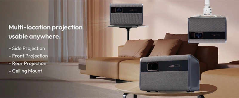 Huaweishi-J10 LED Projector, 1920x1080P, Autofocus, 4K, HD Video, Outdoor Mobile Phone, Android Smart Home Theater, New Huaweishi-J10 LED Projector, 1920x1080P, Autofocus, 4K, HD Video, Outdoor Mobile Phone, Android Smart Home Theater, New