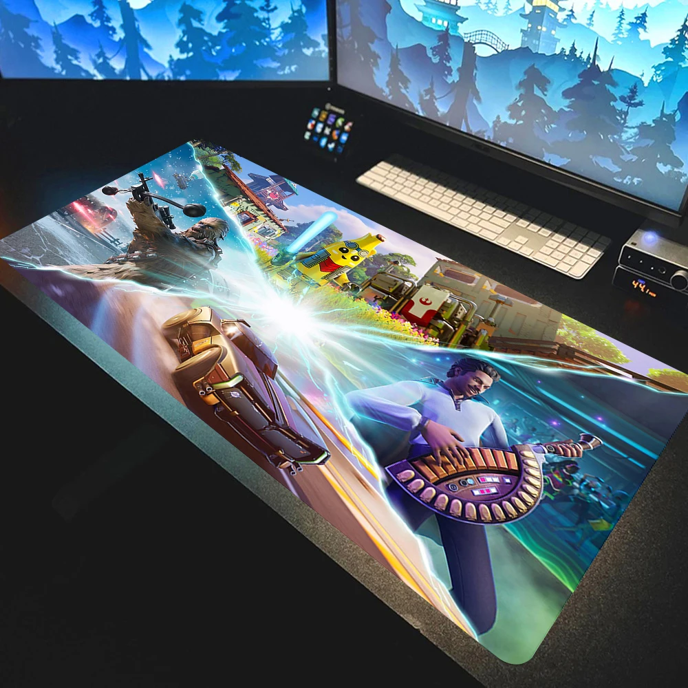 Deskmat F-Fortnite Gaming Mouse Pad Anime Mousepad Xxl Computer Accessories Desk Mat Mats Gamer Mause Office Offices Pc Desktop - Image 5