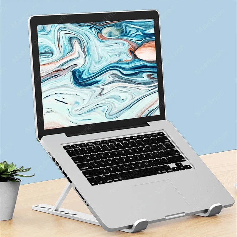 Adjustable Laptop Stand Portable Foldable Notebook Bracket Computer Monitor Holder For Macbook Air iPad Tablets Base Accessories Adjustable Laptop Stand Portable Foldable Notebook Bracket Computer Monitor Holder For Macbook Air iPad Tablets Base Accessories