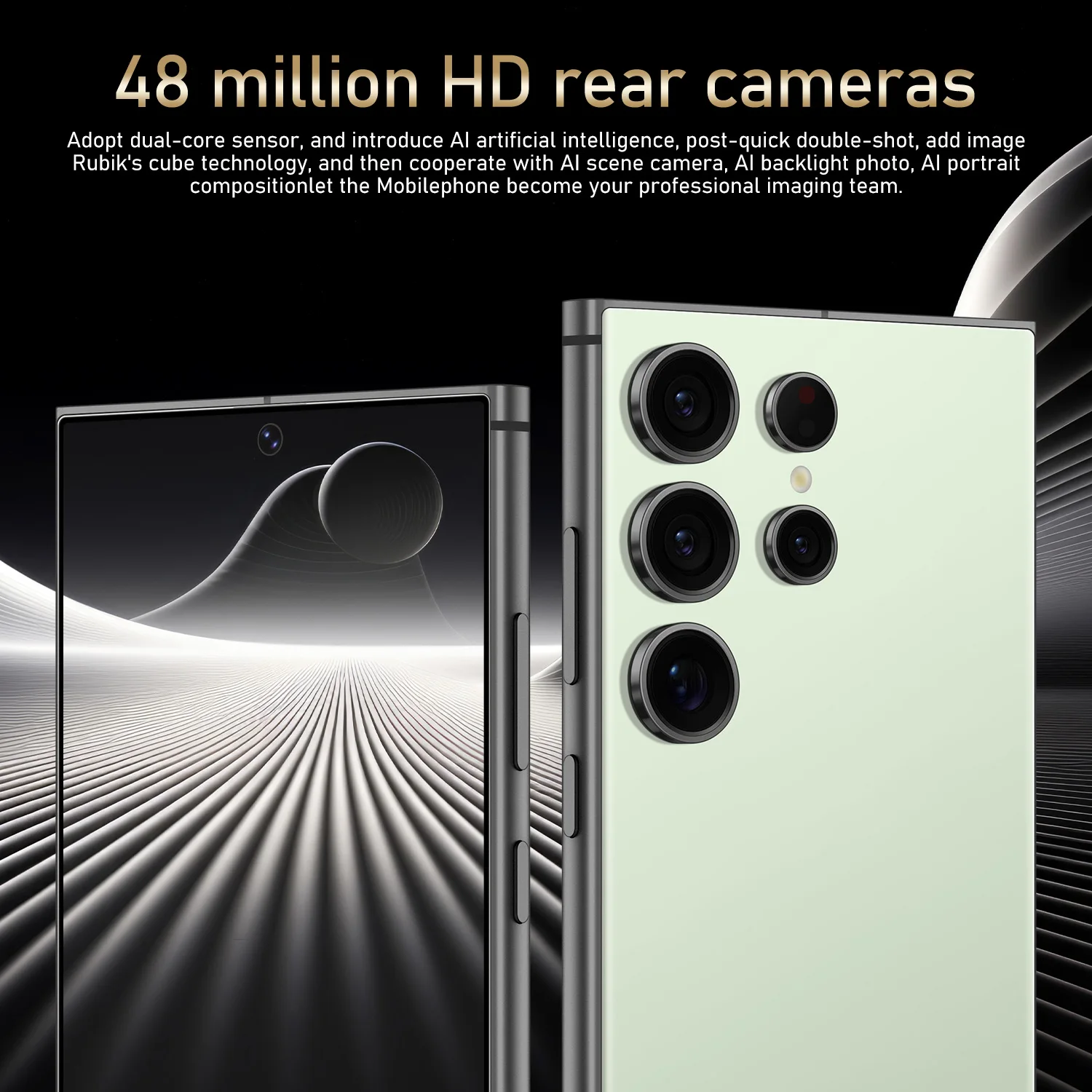 S24 Ultra,Smartphone Android,6.8 inch,8GB RAM,256GB，512GB 1TB ROM,Dual SIM,Mobile phone,Google Play Store,24+48MP,5500mAh