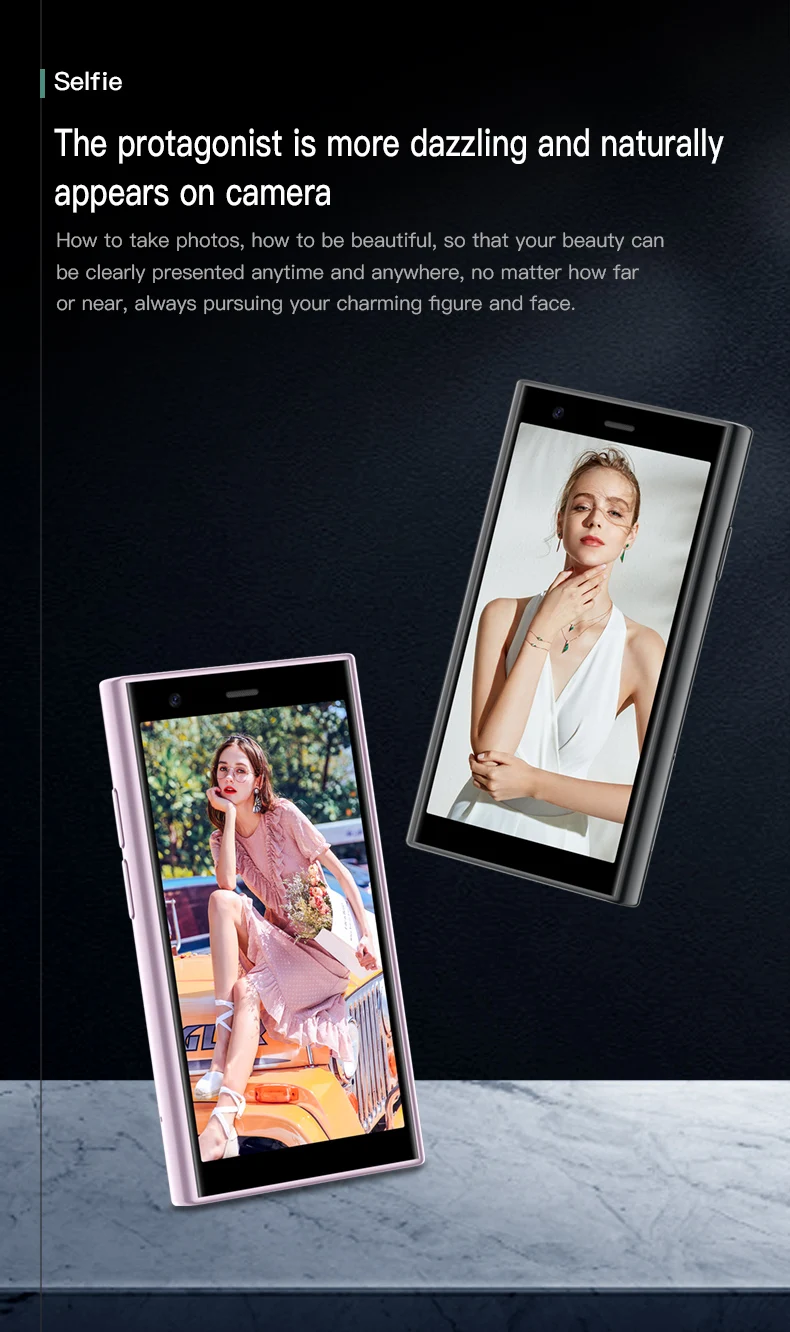 SOYES S23 Pro Mini Smartphones Android 8.1 Dual SIM 3.0'' HD 1000mAh Battery WIFI Bluetooth 3G Small Mobile Phone