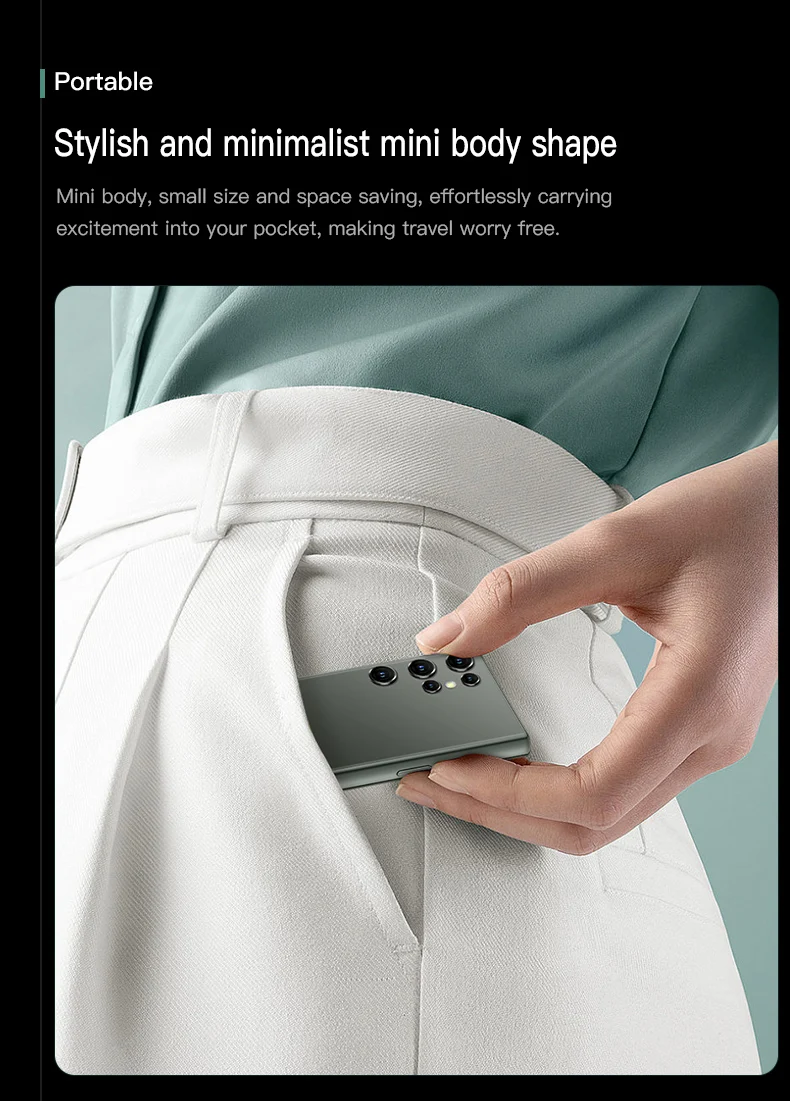 SOYES S23 Pro Mini Smartphones Android 8.1 Dual SIM 3.0'' HD 1000mAh Battery WIFI Bluetooth 3G Small Mobile Phone