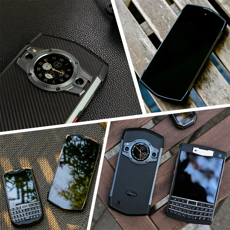 Unihertz Tick Tock 5G Rugged Smartphone Android 128GB 48MP Camera Cellphone 6000mAh Phone with Dual-Screen IP 68 Waterproof