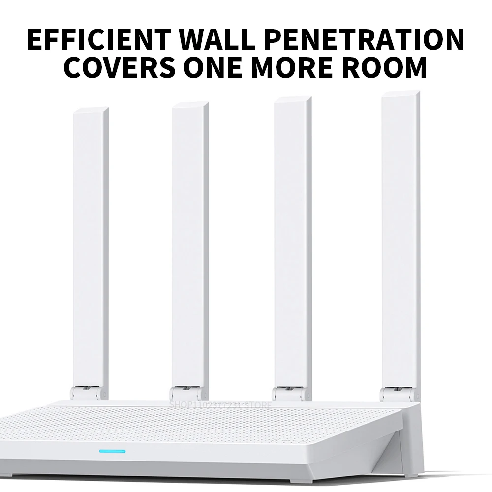 2024 NEW Original Xiaomi AX3000T Router 5GHz 160MHz Broadband 1.3GHz Processor High Speed NFC Connection For Home Office Games