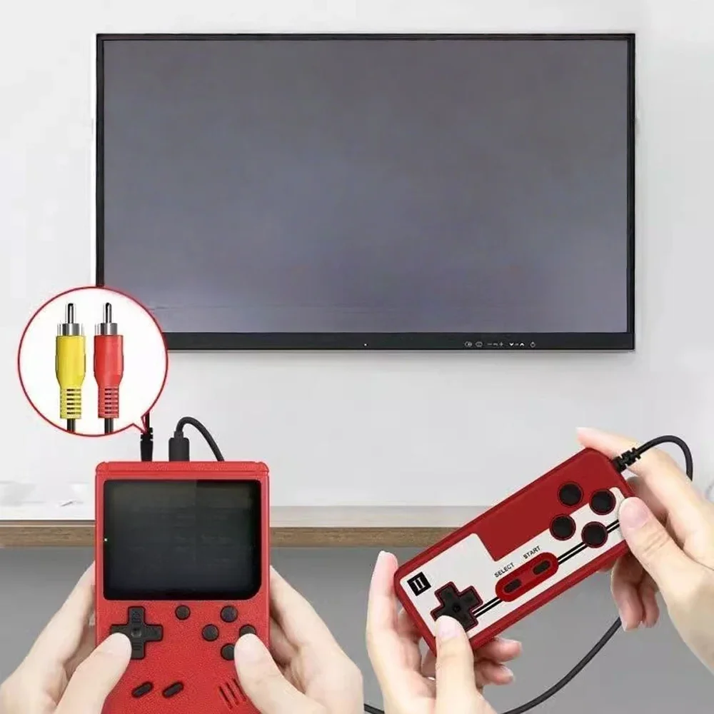 5 Colors Retro Classic Video Game Console Portable Mini Handheld 8-Bit LCD Kids Game Player Built-in 400 Games Consola Gifts