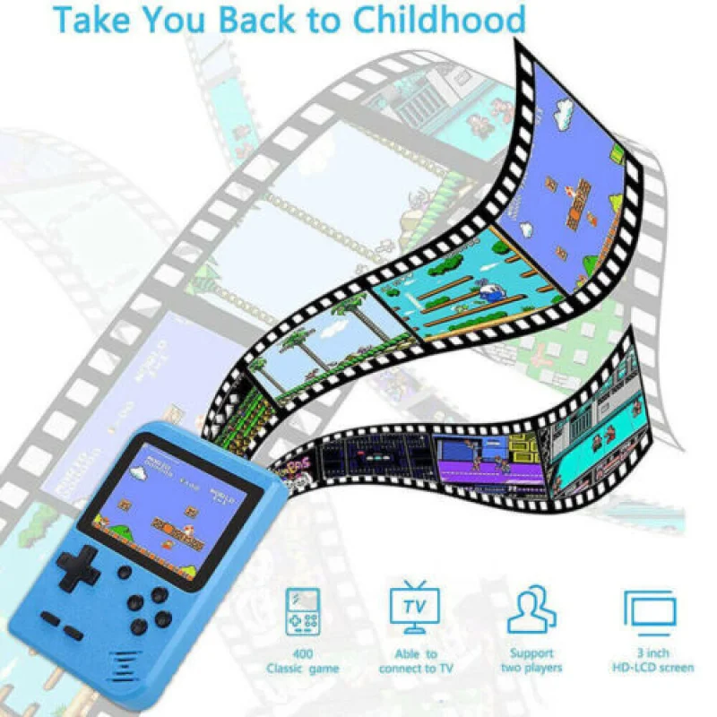 Built-in 500+ Classic Games Children's Handheld Game Players for Gameboy Output Emulator Charging Can Be Connected To The TV - Image 5