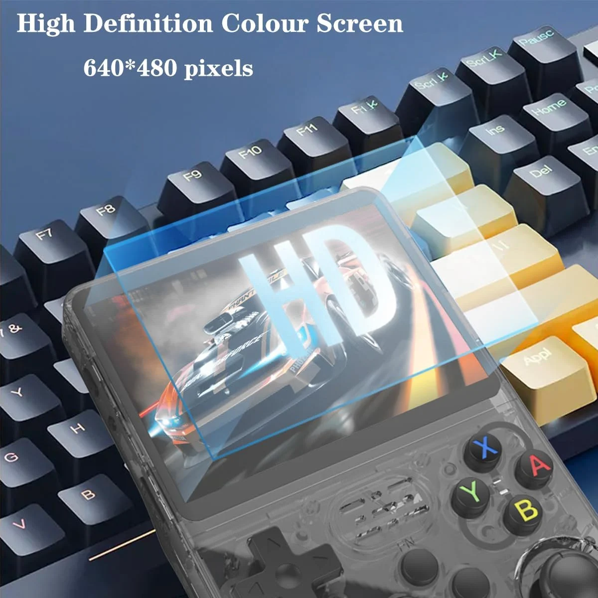 Retro R36S Handheld Video Game Console 3.5 Inch IPS Screen 128GB Preloaded Games Portable Pocket Player Linux System - Image 2