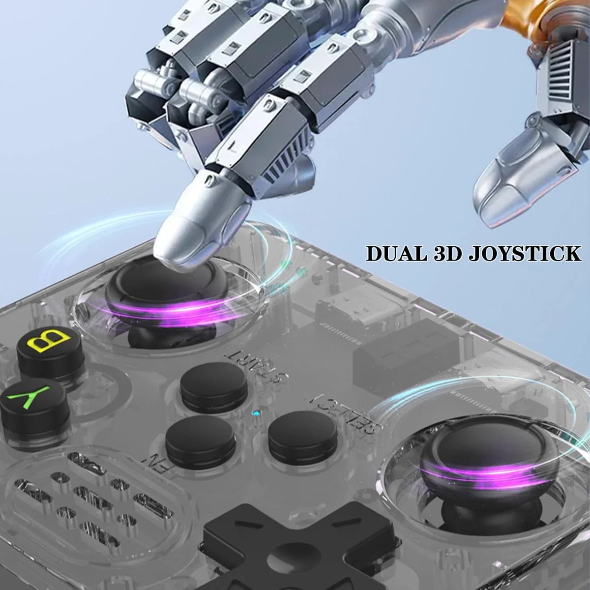 Retro R36S Handheld Video Game Console 3.5 Inch IPS Screen 128GB Preloaded Games Portable Pocket Player Linux System - Image 3