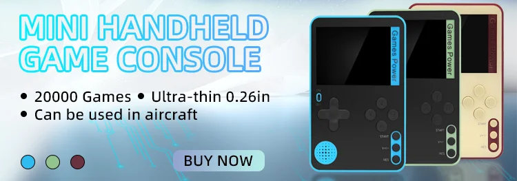 Handheld Game Console 500 Classic Games LCD Portable Retro Video Mini Game Console Rechargeable Great Gift for Kids and Adults Handheld Game Console 500 Classic Games LCD Portable Retro Video Mini Game Console Rechargeable Great Gift for Kids and Adults