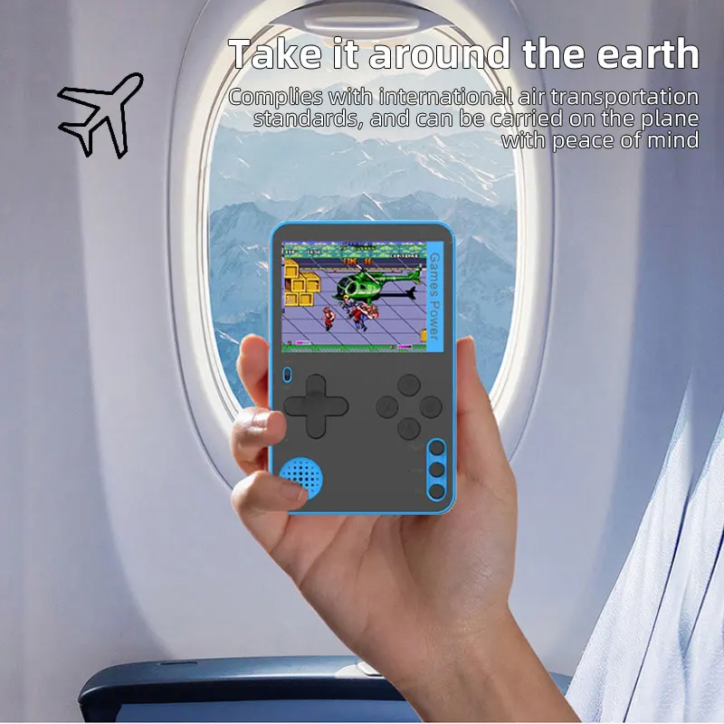 Handheld Game Console 500 Classic Games LCD Portable Retro Video Mini Game Console Rechargeable Great Gift for Kids and Adults Handheld Game Console 500 Classic Games LCD Portable Retro Video Mini Game Console Rechargeable Great Gift for Kids and Adults