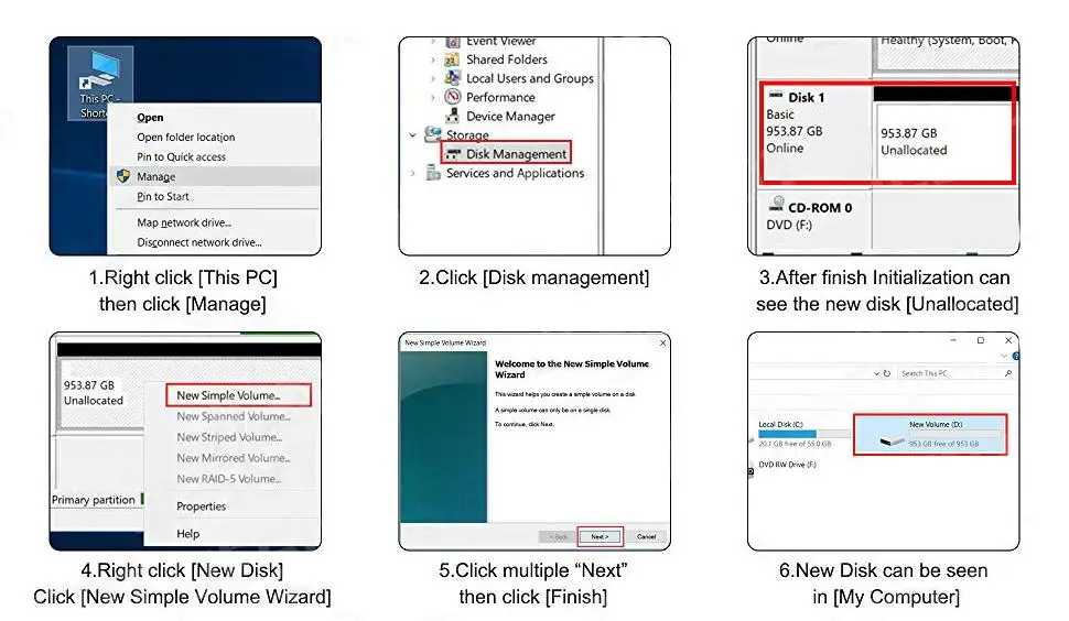 HUADISK Ssd Nvme M2 Pcie Gen3 Hard Drive Disk 128gb 256gb 512gb 1tb Internal Hard Drive For Notebook Desktop