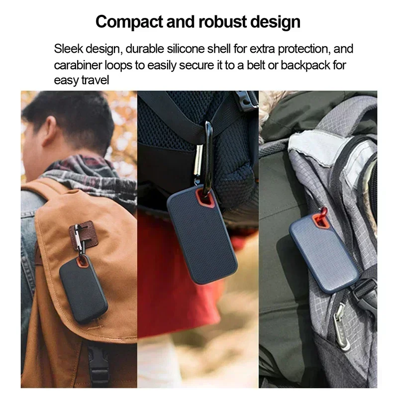 Practical Hard Disk 1TB Efficient External Hard Drive Portable SSD 128TB Large Capacity Solid State Drive for Desktop MAC Phone