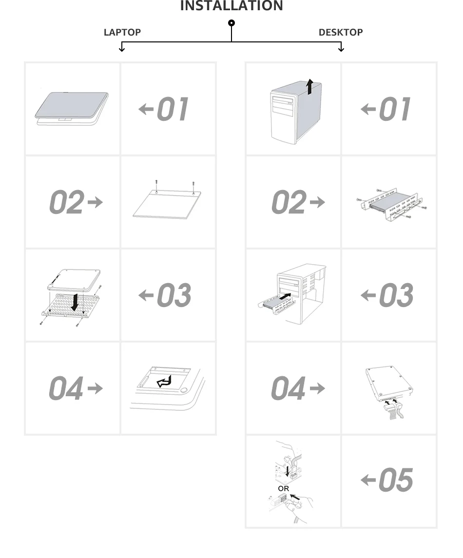 OSCOO 120GB SSD SATAIII 2.5 Inch HDD 240GB SATA3 6GB/s  Hard Drive  For Laptop Internal Solid State Disk