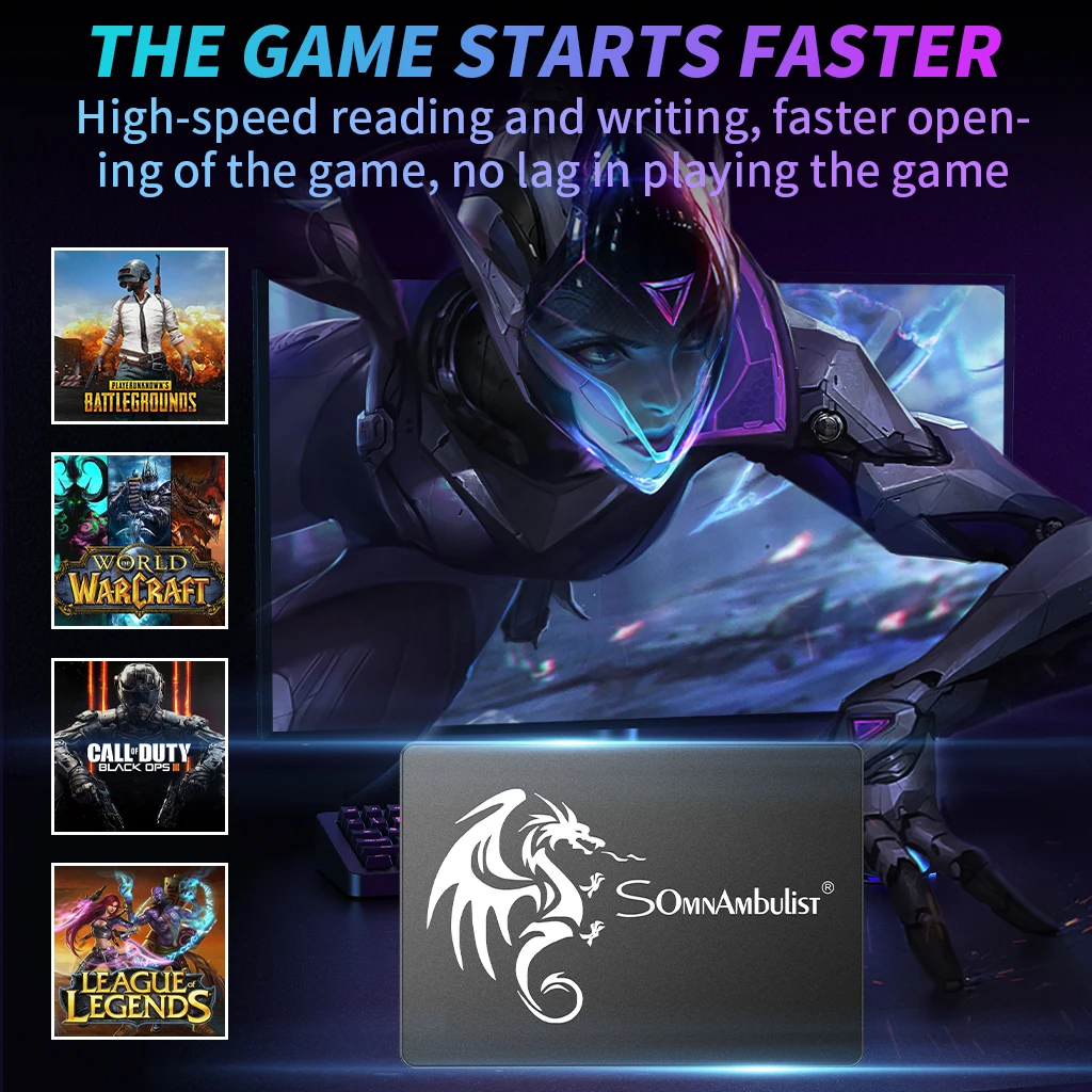 SSD 64GB 128GB 240GB 120GB 256GB 480GB 512GB 1TB 2TB 960GB Sata3 2.5 Hard Disk Disc 2.5 Internal Solid State Drive - Image 4