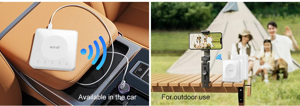 4G LTE Router WiFi 6 SIM Card Modem Support 32 Device Connections Mobile Wireless Router Typc-C Interface for Asia Africa Europe