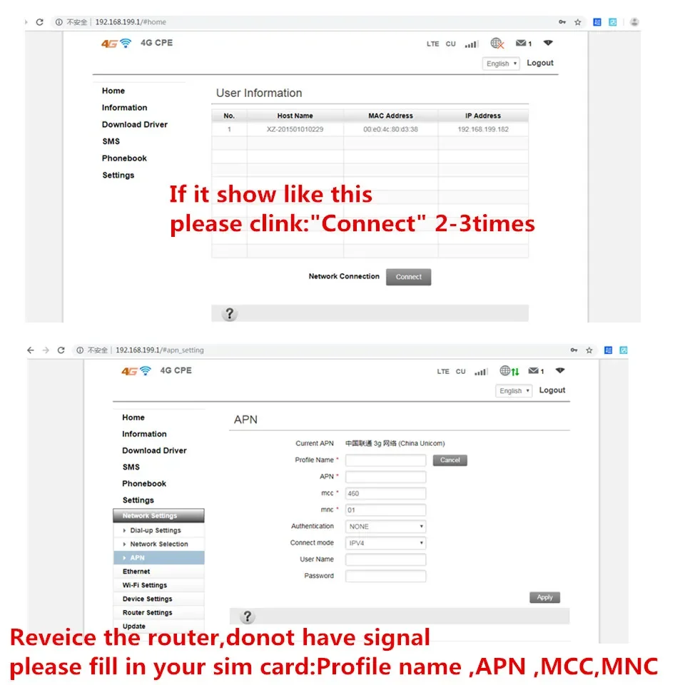 KuWFi Waterproof Outdoor 300Mbps WiFi Router CAT4 4G LTE Routers 3G/4G SIM Card Router Modem for IP Camera/Outside WiFi Coverage