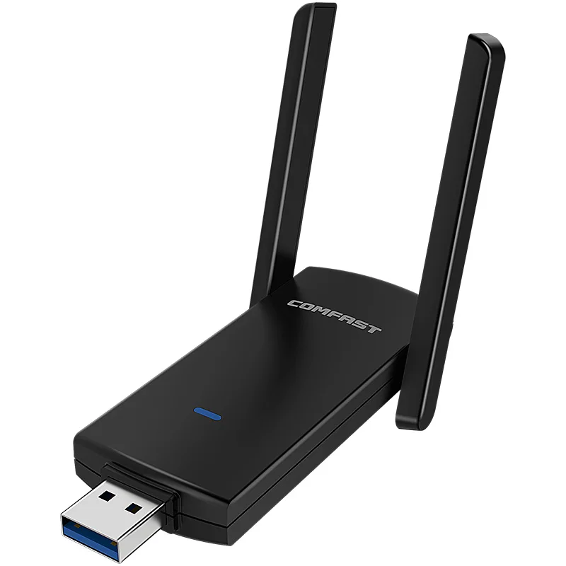 COMFAST 1300Mbps USB Wifi Adapter 2.4G/5.8Ghz Network Card USB3.0/2.0 WIFI Dongle Receiver For PC Win10/11 COMFAST 1300Mbps USB Wifi Adapter 2.4G/5.8Ghz Network Card USB3.0/2.0 WIFI Dongle Receiver For PC Win10/11
