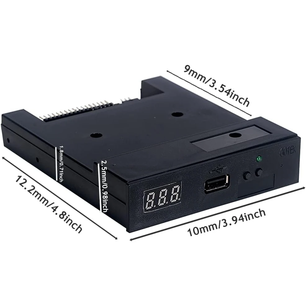 3.5" 1000 Floppy Disk Drive, Floppy & Tape Drives USB Flash Disk Floppy Drive Emulator for Musical Keyboad 1.44MB Sfr1m44-u100k - Image 3
